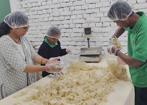 Chips Making & Rehabilitation Program for Divyangjan