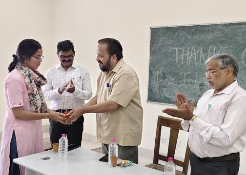 Thanks Giving Program at Education of Faculty BHU, Varanasi